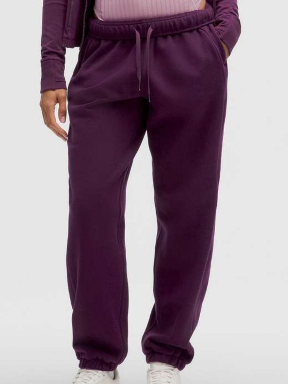 Lululemon Scuba Mid-Rise Oversized Jogger *Regular Dramatic Magenta Size XXXS - Picture 11 of 12